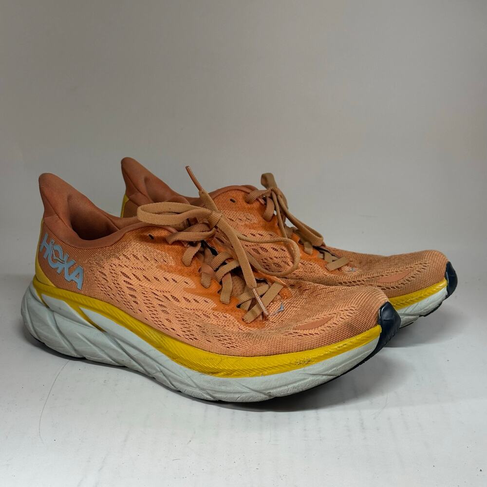 Hoka One One Bondi 8 Women’s 7.5 Sun Baked/Shell Coral